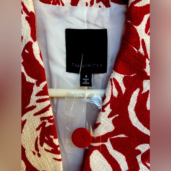 THE LIMITED cotton jacket size 4 New without tags - Picture 9 of 12